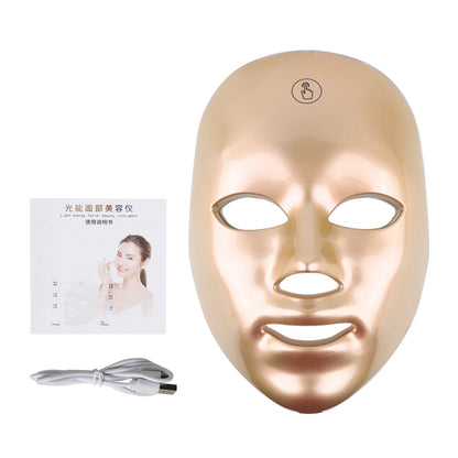 Touch Screen Seven-color Light Mask LED Skin Rejuvenation