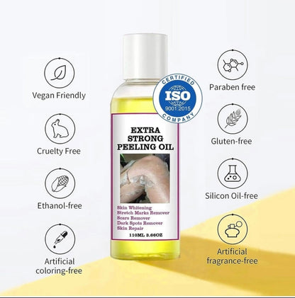 Extra Strong Peeling Exfoliating Yellow Skin Oil