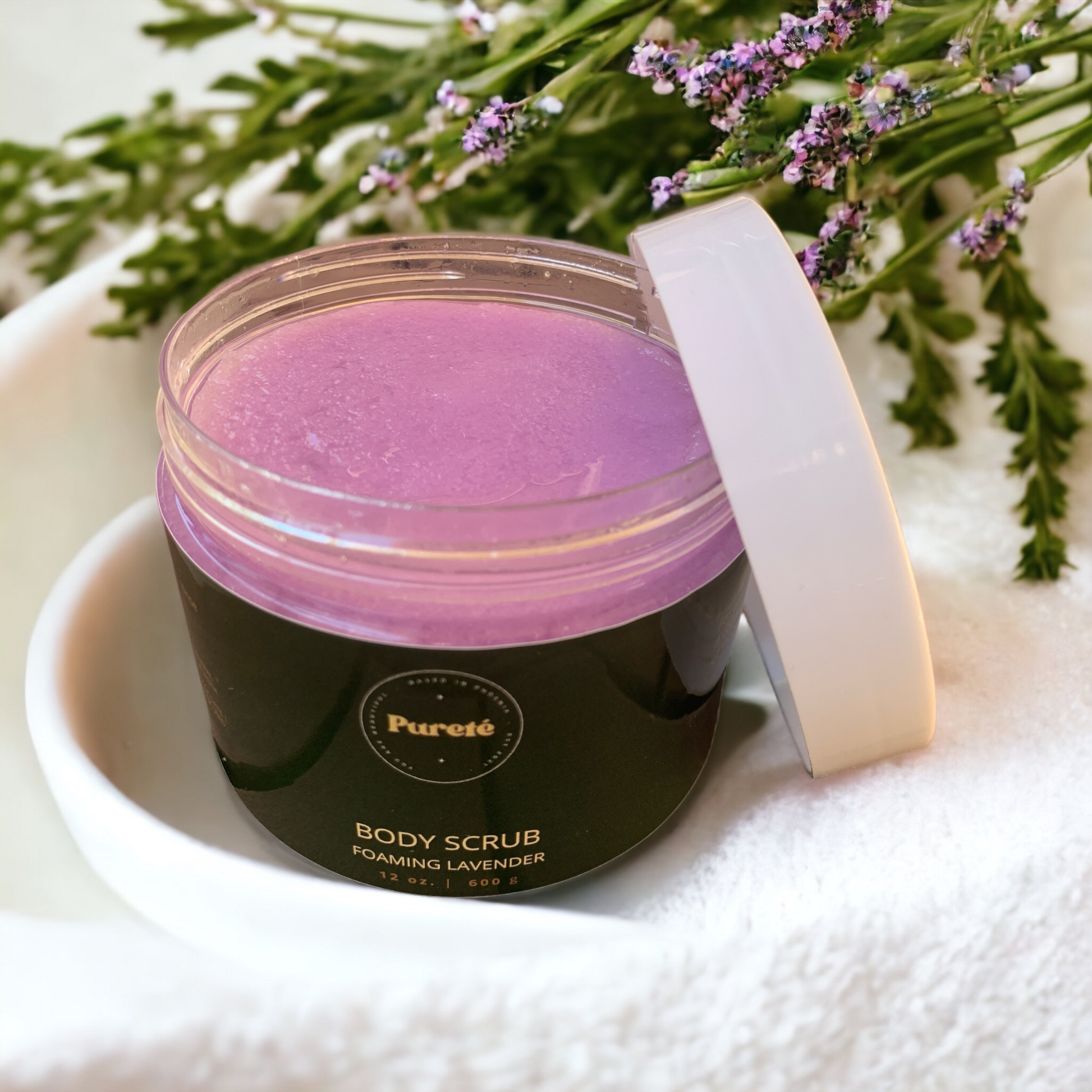 Foaming Lavender Scrub